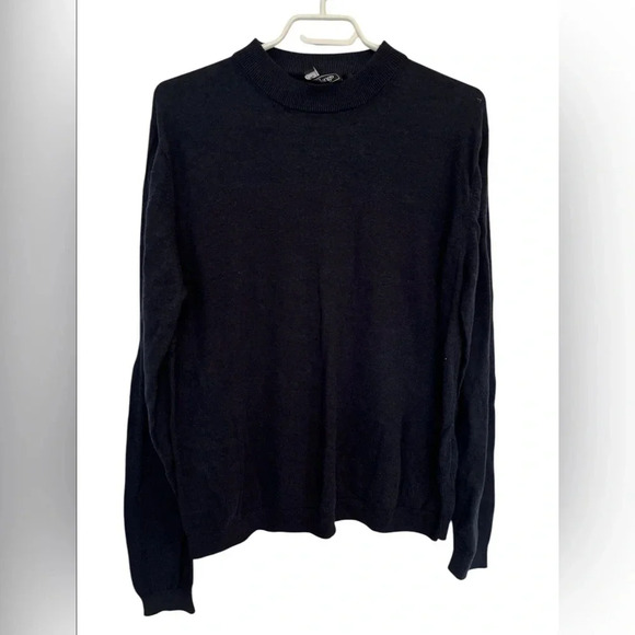 Modango Navy blue Crew Neck  Sweater size large - Picture 1 of 6